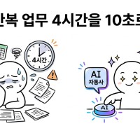 반복 업무 4시간을 10초로